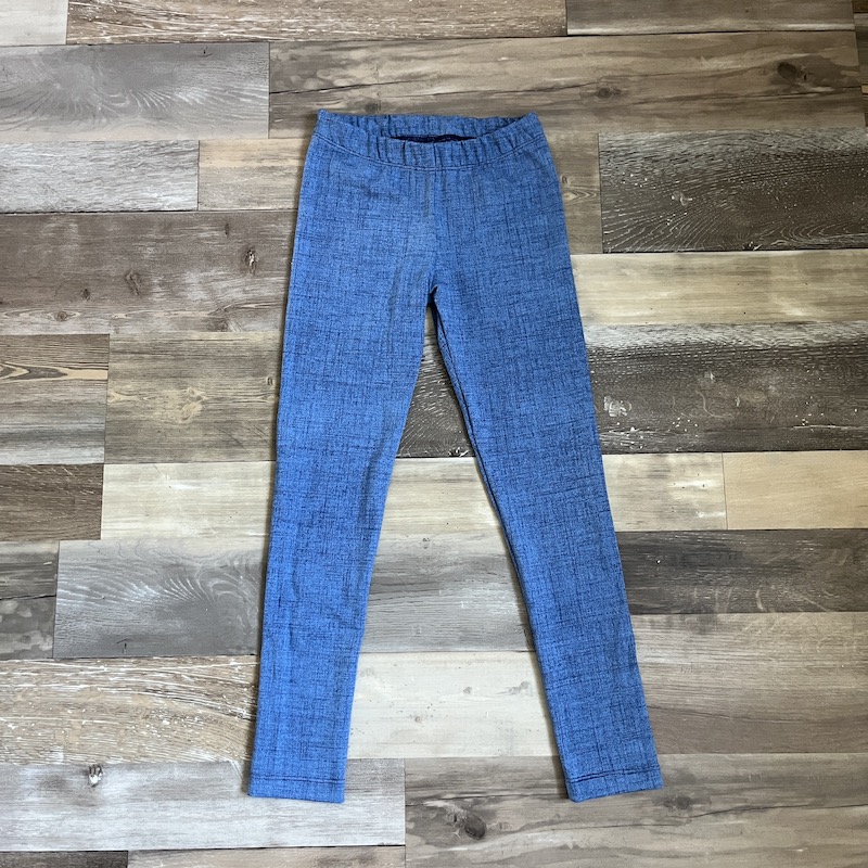 DÍVČÍ LEGINY střední jeans modrá