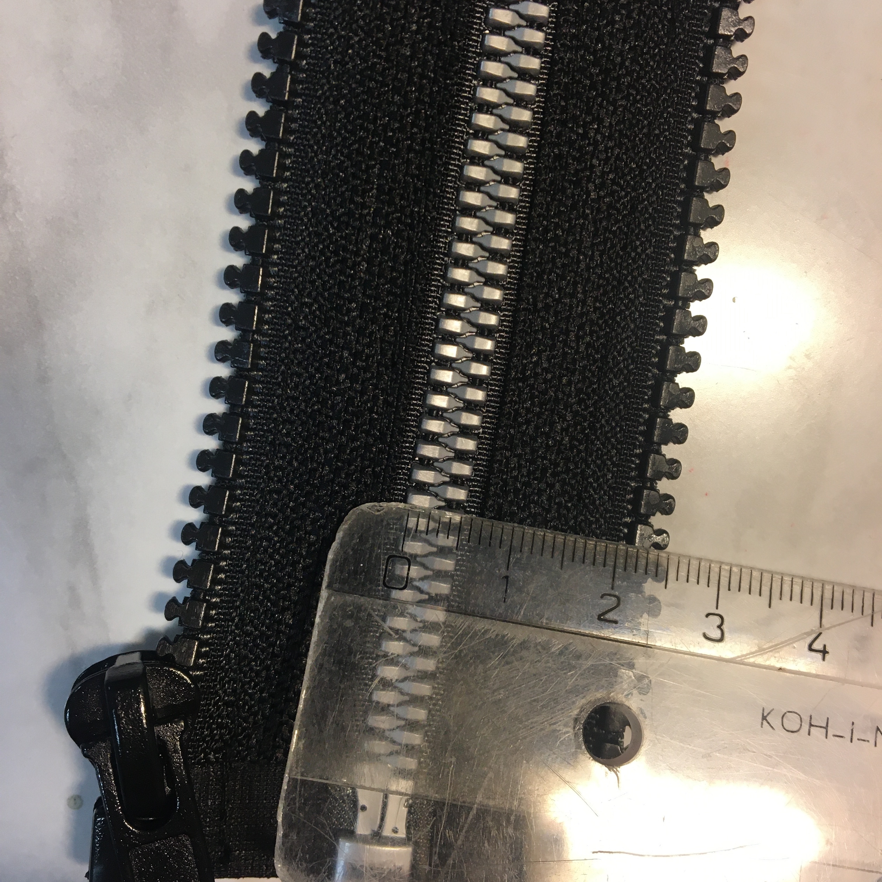ZIP ADAPTÉR YKK "METALUXE" 5 MM