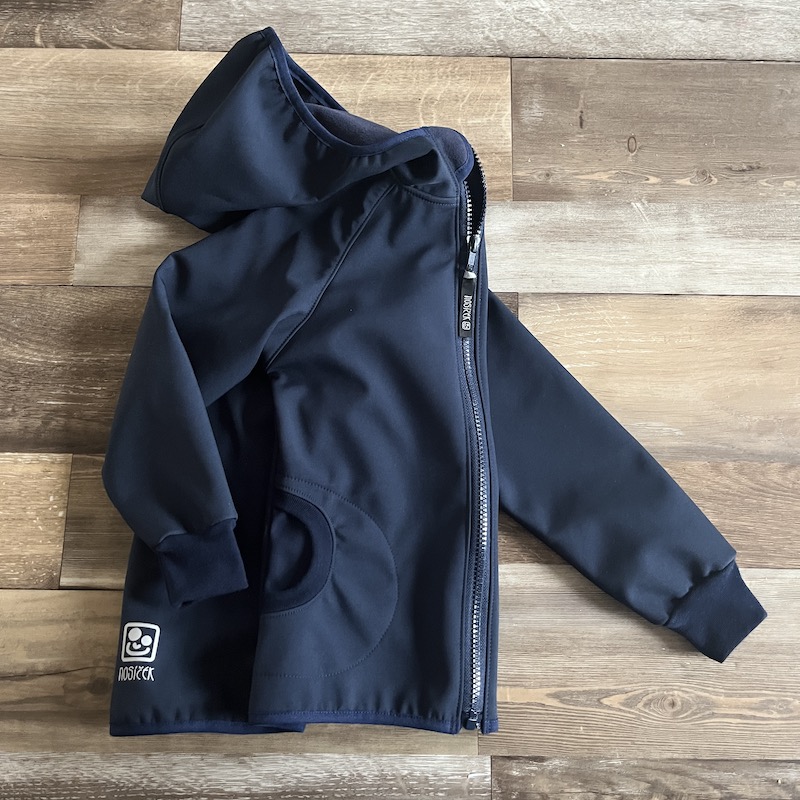 SOFTSHELLOVÁ BUNDA (ušití do cca týdne) tmavě modrá