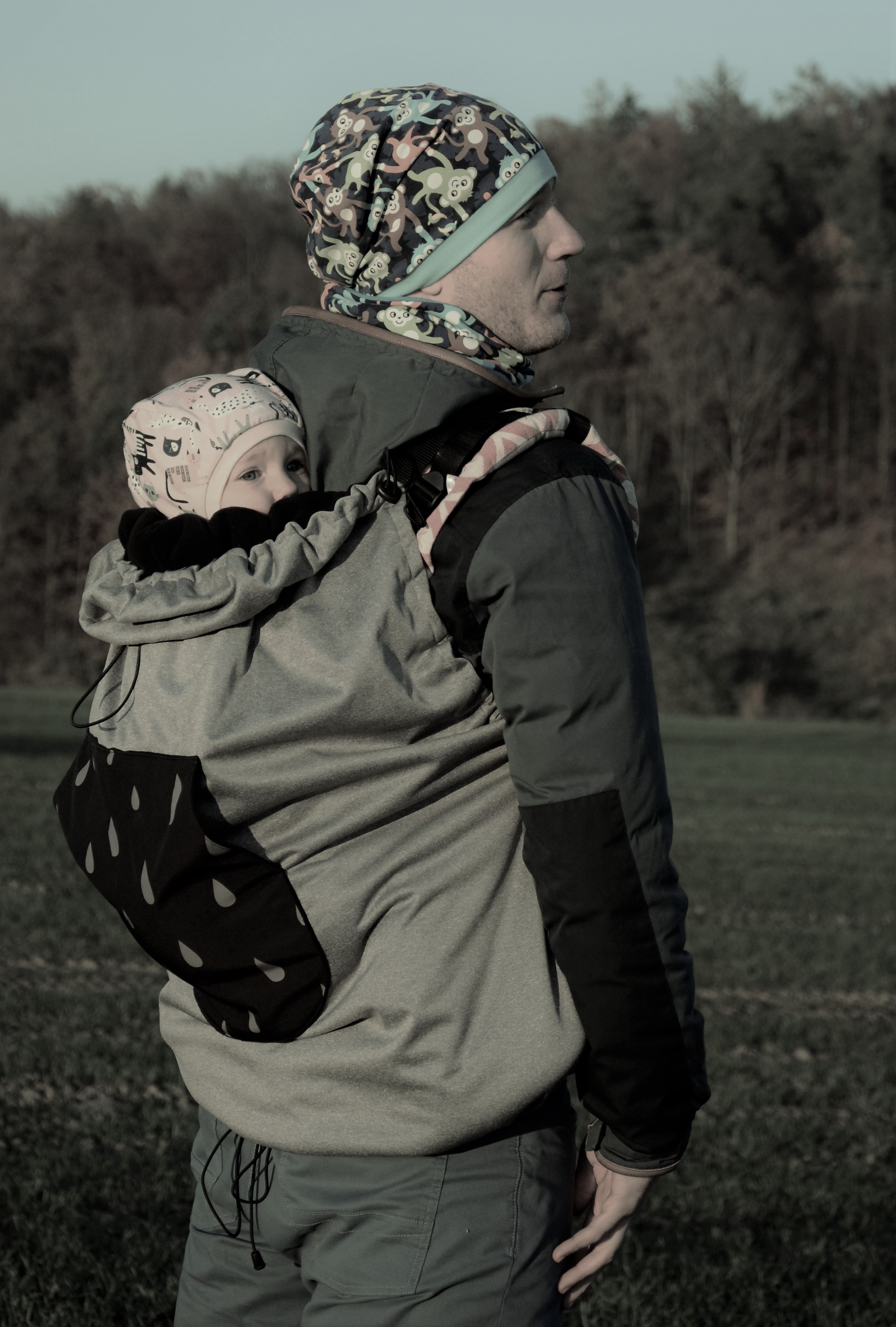 UŠITÍ XXL KAPSY Z NOSÍČKOVY LÁTKY