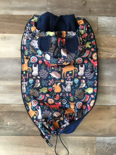 VSADKA S KAPUCKOU lesní zvířátka