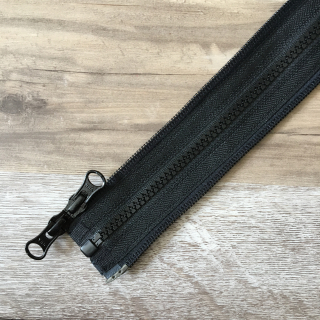 ZIP ADAPTÉR YKK REVERZNÍ SPIRÁLOVÝ 5C 6 MM dva jezdce