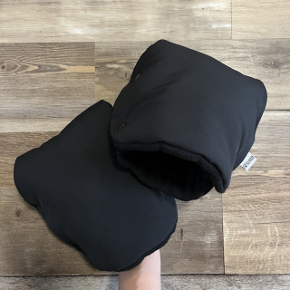 RUKAVICE NA KOČÁREK černá