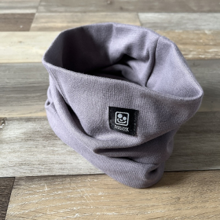 NÁPLETOVÝ NÁKRČNÍK taupová 6-199 let