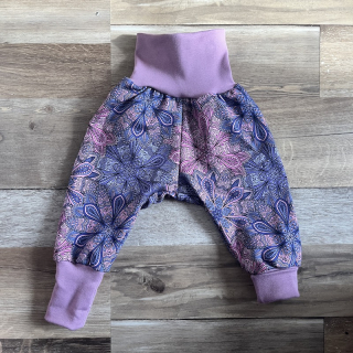 ROSTOUCÍ TEPLÁČKY fialová mandala vel. 86-92