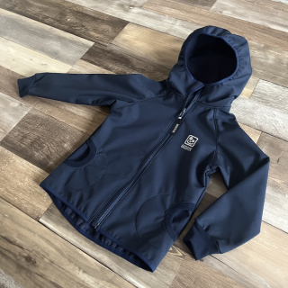 SOFTSHELLOVÁ BUNDA (ušití do cca týdne) tmavě modrá